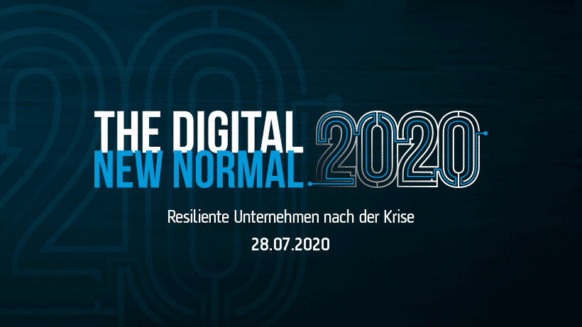 Plakat The Digital New Normal am 28.07.2020