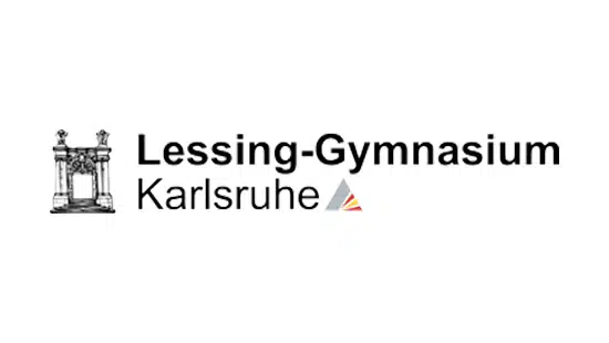 Lessing gymnasium karlsruhe logo